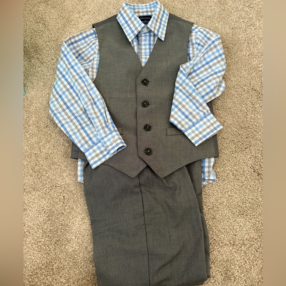 Boys Gray Suit